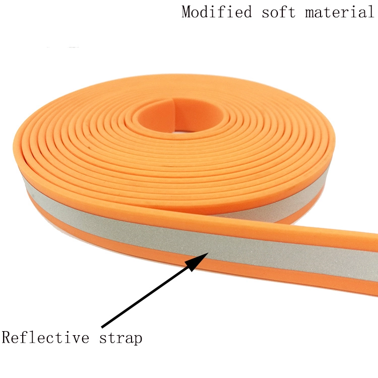 flexible modified reflective pvc coated polyester webbing for dog collar and leash