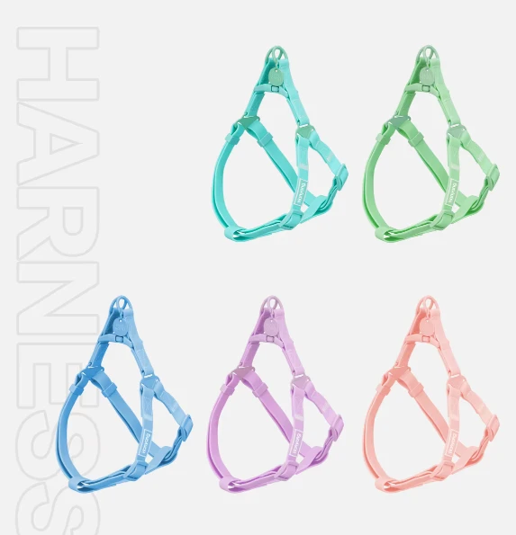 Waterproof Non‑Slip Coated Webbing Dog Harness