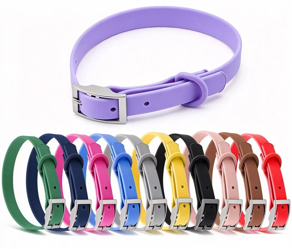 Custom Dog Collars With Embossed Logos | GH Material