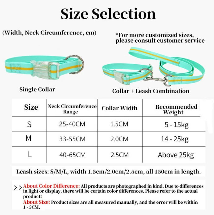 Custom Logo Waterproof Dog Collarwholesale PVC Coated Dog Leashfashion Luxury Dog Collar With Detachable Lace high quality