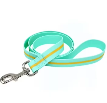 Custom Logo Waterproof Dog Collarwholesale PVC Coated Dog Leashfashion Luxury Dog Collar With Detachable Lace suppliers