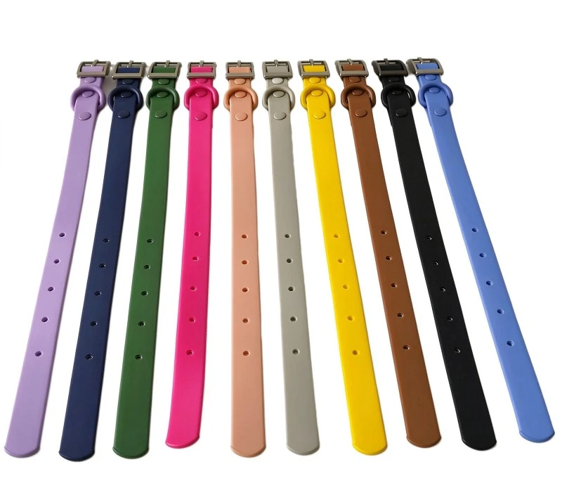 Coated webbing and hardware compatibility for custom dog collars Coated webbing and hardware compatibility for custom dog collars