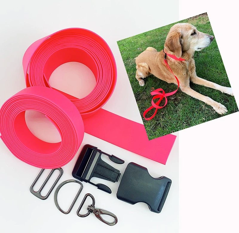 PVC coated webbing materials and finished pet products for supplier coordination PVC coated webbing materials and finished pet products for supplier coordination