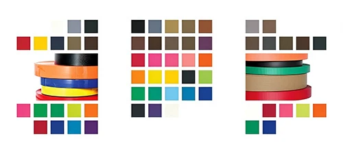 Custom color matching for PVC coated webbing samples Custom color matching for PVC coated webbing samples