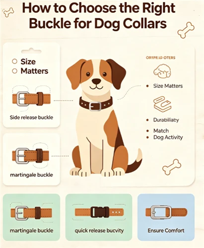 How to Choose the Right Buckle for Dog Collars