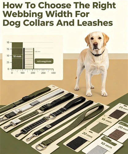 How To Choose Webbing Material For OEM Dog Collars And Leashes