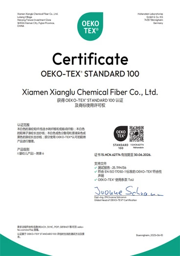 OEKO‑TEX® STANDARD 100 Class I OEKO‑TEX® STANDARD 100 Class I