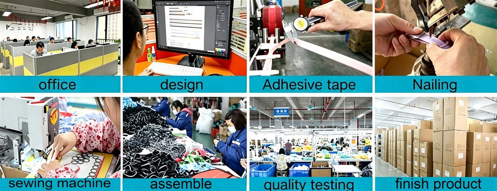 From Coated Webbing To Finished Products From Coated Webbing To Finished Products