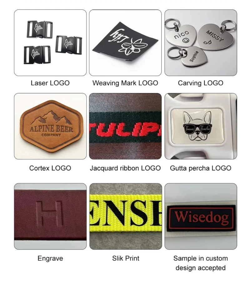 Coated webbing color samples for custom embossed dog collar development Coated webbing color samples for custom embossed dog collar development