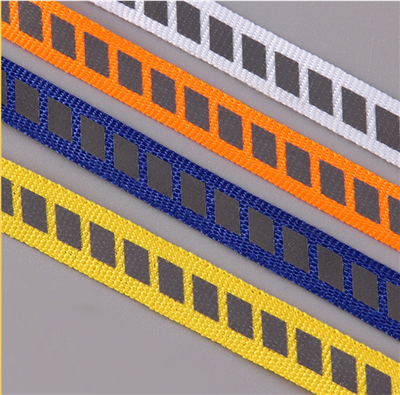 Sew On Silver Reflective Tape For Clothing Safety