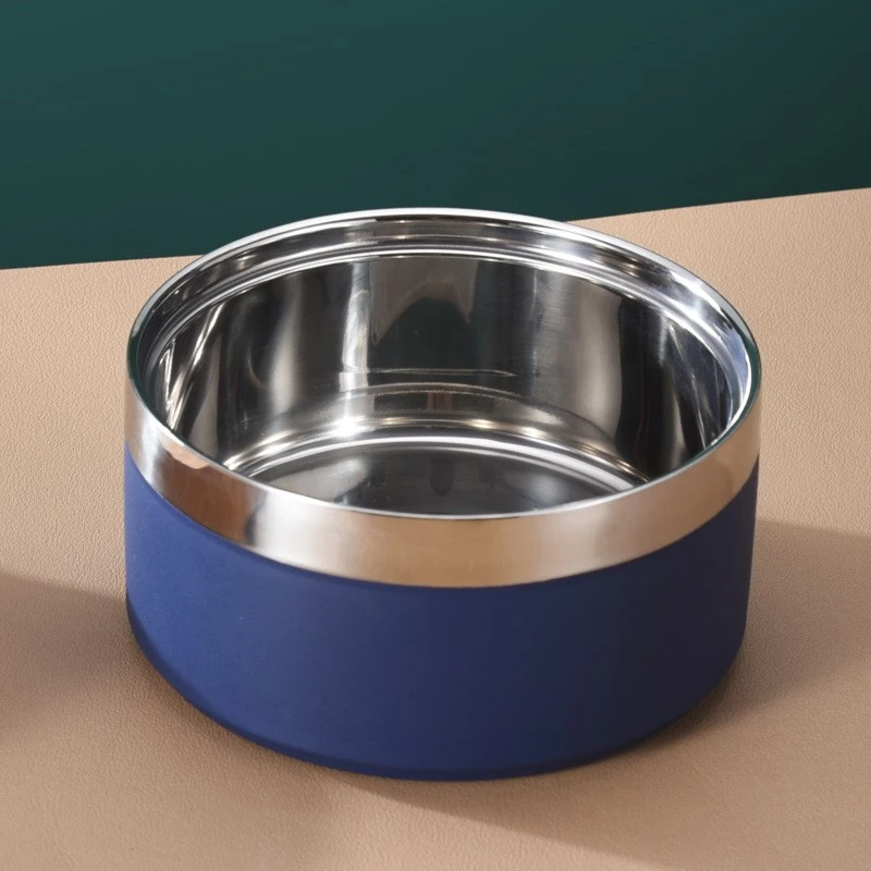 Stainless Steel Non-slip Dog Bowl Food&Water Feeding