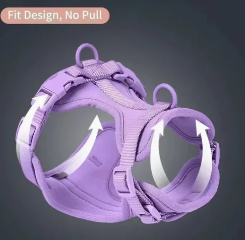 Wholesale Heavy‑Duty Nylon No‑Pull Dog Harness