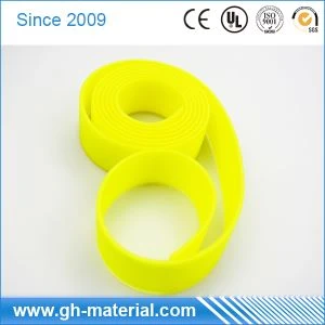 Fluro Green Eco-friendly Waterproof Transparent Synthetic Coated Webbing