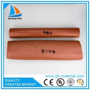 Borwn Silicon Rubber Shrinkable Tubing