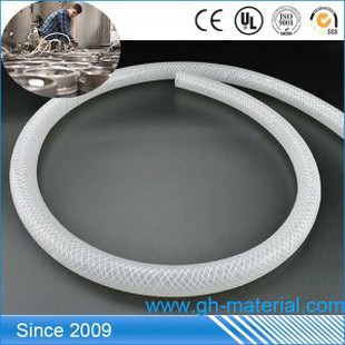 Best Seller Transparent Silicone Reinforced Braided Tube