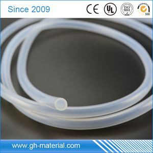 Flaming Resistance Silicone Tubes Clear Flexible Sili Rubber Pipe