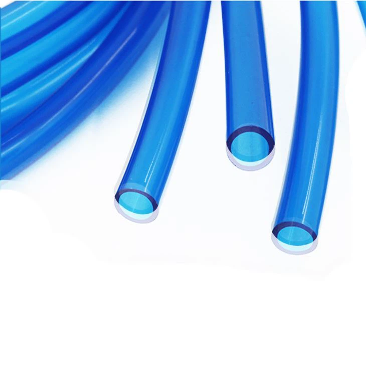 Flexible Translucent Blue PVC Tubing Hose