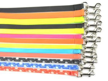 25 mm / 1'' Width Pink Color Cute Heavy Duty Safe Secure Dog Leash And Collar Soft Material Christmas Gift