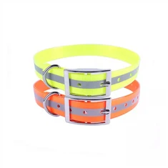 Reflective Durable Dog Training Necklace Waterproof PVC Dog Collar